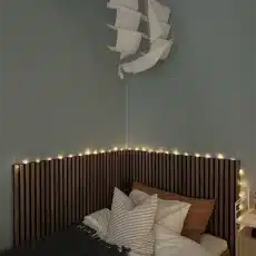 Ribbon-Wood Walnut bedroom