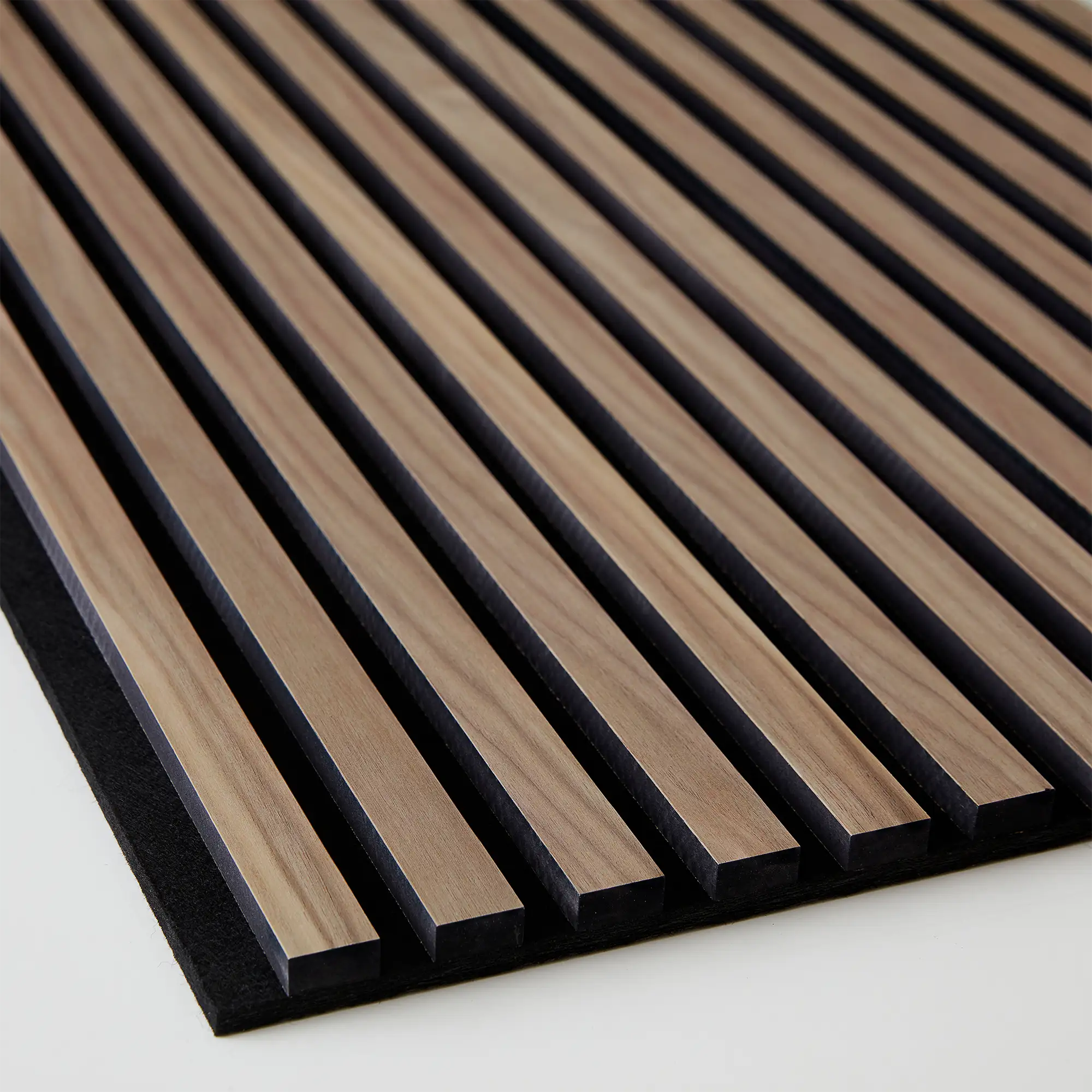 Slatted Wood Wallpaper Walnut - Threshold™